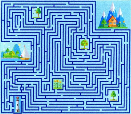 products Spielteppich Labyrinth